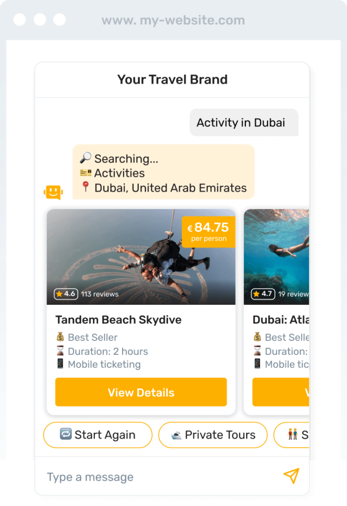 How Eddy AI Chatbot Can Help You Find Activities in Dubai